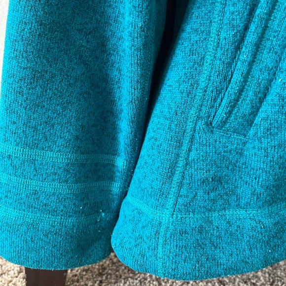 The North Face Women’s Crescent Sunset Hoodie Sz M Green Blue Teal - Picture 13 of 15